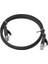 Splitter 1x RJ45 Erkek 3x RJ45 Kadın Adaptörü ile Kablo Düz Kedi 6 Siyah (Yurt Dışından) 3