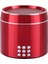 Mini Taşınabilir Bluetooth Hoparlör - Kırmızı (Yurt Dışından) 2