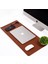 Taba Pu Deri Ofis Masa Matı Laptop Sümen Takımı Geniş Mouse Pad 1