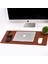 Taba Pu Deri Ofis Masa Matı Laptop Sümen Takımı Geniş Mouse Pad 2