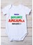 Varsa Şekliniz Amcamla Bekleriz Baskılı Pamuk Bebek Zıbını 1