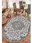 Makine Dokuması Pamuklu Dokuma ve Kaymaz Taban, Şönil , Yüksek Kalite, Uzun Ömürlü ,ince Yıkanabilir ,dekoratif Modern Oval Oda Halısı,kilim 1