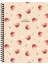 16.5X22.5 Kareli Defter Coffee - Turuncu 1