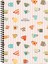 16.5X22.5 Kareli Defter Coffee - Pembe 1