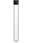 Deney Tüpü Cam Vida Kapaklı Dibi Yuvarlak 10 Adet Boy 160 Mm. 2