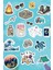 Travel Gezi Seyahat Sticker Seti (18 Adet) 1