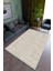 Salon Halısı Modern Haki Gri Yolluk Kaymaz Yuvarlak Oval Kesme Ince Yıkanabilir Halı 1