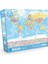 Blue Focus 1000 Parça Puzzle - World Map  (Dünya Haritası) 1