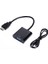 HDMI VGA Çevirici HDMI To VGA Çevirici Sesli HDMI VGA Çevirici HDMI Uydu Mobitör Bağlantı Kablosu 1