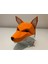 Tilki Başı Büst Fox Head 2
