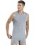 Erkek Sıfır Yaka Sıfır Kol Pamuklu Fanila Atlet 114 - 3 Adet 1