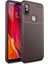 Xiaomi Redmi Note 6 Pro Kılıf Kamera Çıkıntılı Karbon Fiber Dokulu Renk Atmaz Koruyucu Kapak (Negro) 2