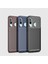 Samsung Galaxy A20S Kılıf Kamera Çıkıntılı Karbon Fiber Dokulu Renk Atmaz Koruyucu Kapak (Negro) 4