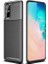 Samsung Galaxy S20 Plus Kılıf Kamera Çıkıntılı Karbon Fiber Dokulu Renk Atmaz Koruyucu Kapak (Negro) 1