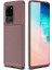 Samsung Galaxy S20 Ultra Kılıf Kamera Çıkıntılı Karbon Fiber Dokulu Renk Atmaz Koruyucu Kapak (Negro) 1