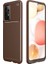 Samsung Galaxy A72 Kılıf Kamera Çıkıntılı Karbon Fiber Dokulu Renk Atmaz Koruyucu Kapak (Negro) 2