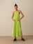 %100 Liyosel Regular Fit Askılı Elbise 2