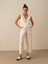 Pamuk Keten Liyosel Karışımlı Regular Fit Pantolon 1