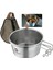 2 Adet Kamp Kase Tencere Açık Gereçler Barbekü Salatası Için Seyahat 170X122X62MM (Yurt Dışından) 3