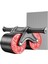 Ab Roller Tekerlek Otomatik Dönüş Abdominal Çekirdek Güç Eğitimi Ab Makinesi Kırmızı (Yurt Dışından) 2