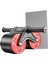 Ab Roller Tekerlek Otomatik Dönüş Abdominal Çekirdek Güç Eğitimi Ab Makinesi Kırmızı (Yurt Dışından) 4