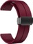 Zcwatch ZC-V0521 Kordon Silikon Mıknatıslı Ayarlanabilir HS19 Mürdüm 1