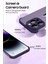 Apple iPhone 14 Pro Max Kılıf 2 Parçalı Alt Üst Kamera Korumalı Sert Rubber Kapak Mürdüm 4