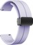 Xiaomi Mi Watch Color 2 Kordon Silikon Mıknatıslı Ayarlanabilir HS19 Lila 1