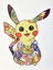 Pikachu Ahşap Yapboz 2