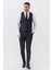 Nice TY107 Slim Fit Likralı 6 Drop Yelekli Takım Elbise Laci 4