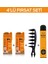 Saç Şekillendirici Pudra Toz Wax Ultra Strong + Şekil Tarak'ı + Saç Spreyi 400ML 2 4'lü Set 1