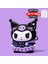 Airpods 1. ve 2. Nesil Uyumlu Sanrio Kuromi Figürlü Sevimli Koruyucu Silikon Kılıf 3
