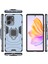 Honor Için 80 Se 5g Tpu+Pc Anti-Çizelge Arka Kapak Yüzük Tutucu Kickstand Shockroof Proofpect Cotle Case (Yurt Dışından) 5