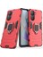 Honor Için 40 Plus 5g Yüzük Tutucu Kickstand Telefon Kılıfı Sabit Pc+Yumuşak Tpu Çizik Dirençli Koruyucu Arka Kapak (Yurt Dışından) 4
