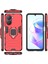 Honor Için 40 Plus 5g Yüzük Tutucu Kickstand Telefon Kılıfı Sabit Pc+Yumuşak Tpu Çizik Dirençli Koruyucu Arka Kapak (Yurt Dışından) 5