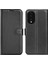 Honor 80 5g Litchi Doku Pu Deri Deri Stand Cüzdan Telefon Kapağı Tam Koruma Flip Scratch Anti Anti Tele Kılıfı (Yurt Dışından) 1