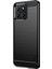 Onur Için X8 4g / X30I Fingerprint Önleyici Telefon Kılıfı Karbon Fiber Doku Esnek Tpu Fırçalanmış Koruyucu Kabuk (Yurt Dışından) 1
