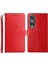 Honor 80 Pro 5g Pu Deri Telefon Kılıfı Için HT01 Baskılı Y Şeklindeki Çizgiler Telefon Kapağı Cüzdan Katlanabilir Stand Kabuğu Kayış (Yurt Dışından) 1