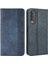 Retro Doku Huawei Nova 10Z 4g / Honor X20 Se Için Retro Doku Telefon Kılıfı, Pu Deri Cüzdan Stand Manyetik Otomatik Ahm-Scratch Anti-Scratch Akıllı Telefon Kapağı (Yurt Dışından) 1