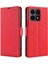 Onur Için X8A 4g Ultra Ince Telefon Kılıfı Pu Deri Stand Kartı Yuvası Koruyucu Kapak (Yurt Dışından) 1