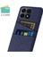Çift Kart Yuvaları Honor X8A 4g Için Sert Pc Telefon Kılıfı, Kumaş Doku Koruyucu Telefon Kapağı (Yurt Dışından) 3