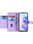 Honor X7A 5g Fermuarı Cep Telefonu Stand Kılıf Kart Kartı Yuvaları Deri Cüzdan Kapağı 2 Kayış (Yurt Dışından) 1