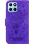 Onur Için X8 5g Pu Deri Cüzdan Kılıfı Baskılı Gül Kelebek Stand Telefon Kapağı (Yurt Dışından) 5