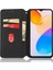 Honor X5 4g Için Cep Telefonu Kılıfı, Cüzdan Standı Basılmış Eşkenar Desen Deri Telefon Kapağı (Yurt Dışından) 4