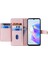 Honor X7A 5g Fermuarı Cep Telefonu Stand Kılıf Kart Kartı Yuvaları Deri Cüzdan Kapağı 2 Kayış (Yurt Dışından) 2