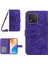 Onur Için X5 4g HT04 Ayçiçeği Desen Pu Deri Kapak Standı Cüzdan Telefon Kılıfı Omuz Kayışı (Yurt Dışından) 1