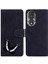 Honor 80 5g Kelebek Baskı Için Tam Koruma Telefon Kapağı Deri Cüzdan Stand Akıllı Telefon Kılıfı (Yurt Dışından) 1