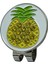 Karikatür Golf Top Markeri Golf Eğitimi Hediye Ananas Için Golf Şapka Klip (Yurt Dışından) 2