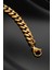 Chaın Bangle Gold Çelik Bileklik 2