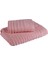 Long Twist Dalgalı Havlu 2'li Pembe 50X90 1